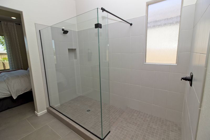 Glass Enclosure with Clear Panels